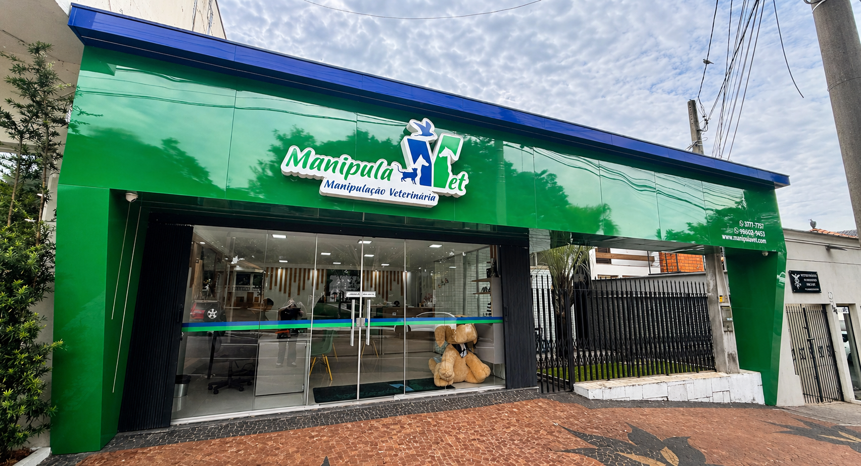 Fachada da Manipula Vet Piracicaba